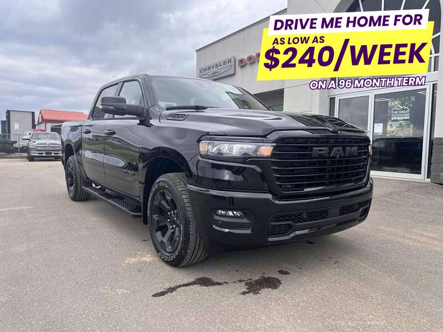 2025 RAM 1500 Sport | 3.92 Rear End | 124L Fuel Tank | Heated Se