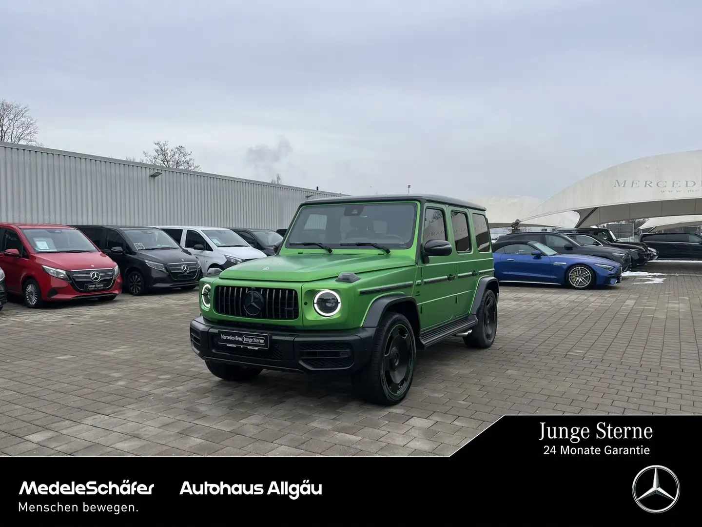 Mercedes-Benz G 63 AMG G 63 AMG NIght 22" MANUFAKTUR Nappa MASSAGE Vert - 1