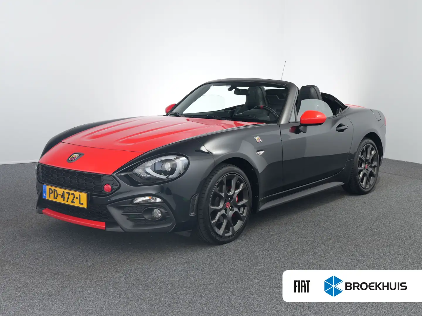Fiat 124 Spider Abarth Abarth 1.4 MultiAir Turbo | Airco (automati Чорний - 1