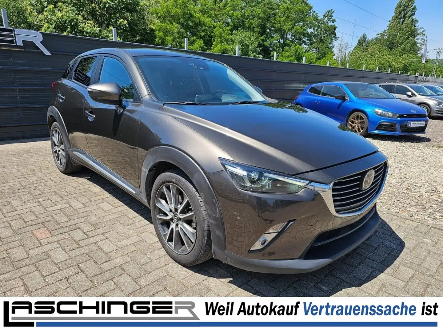 Mazda CX-3 Sports-Line Unfall LED HUD KAM GRA Bose Grijs - 1