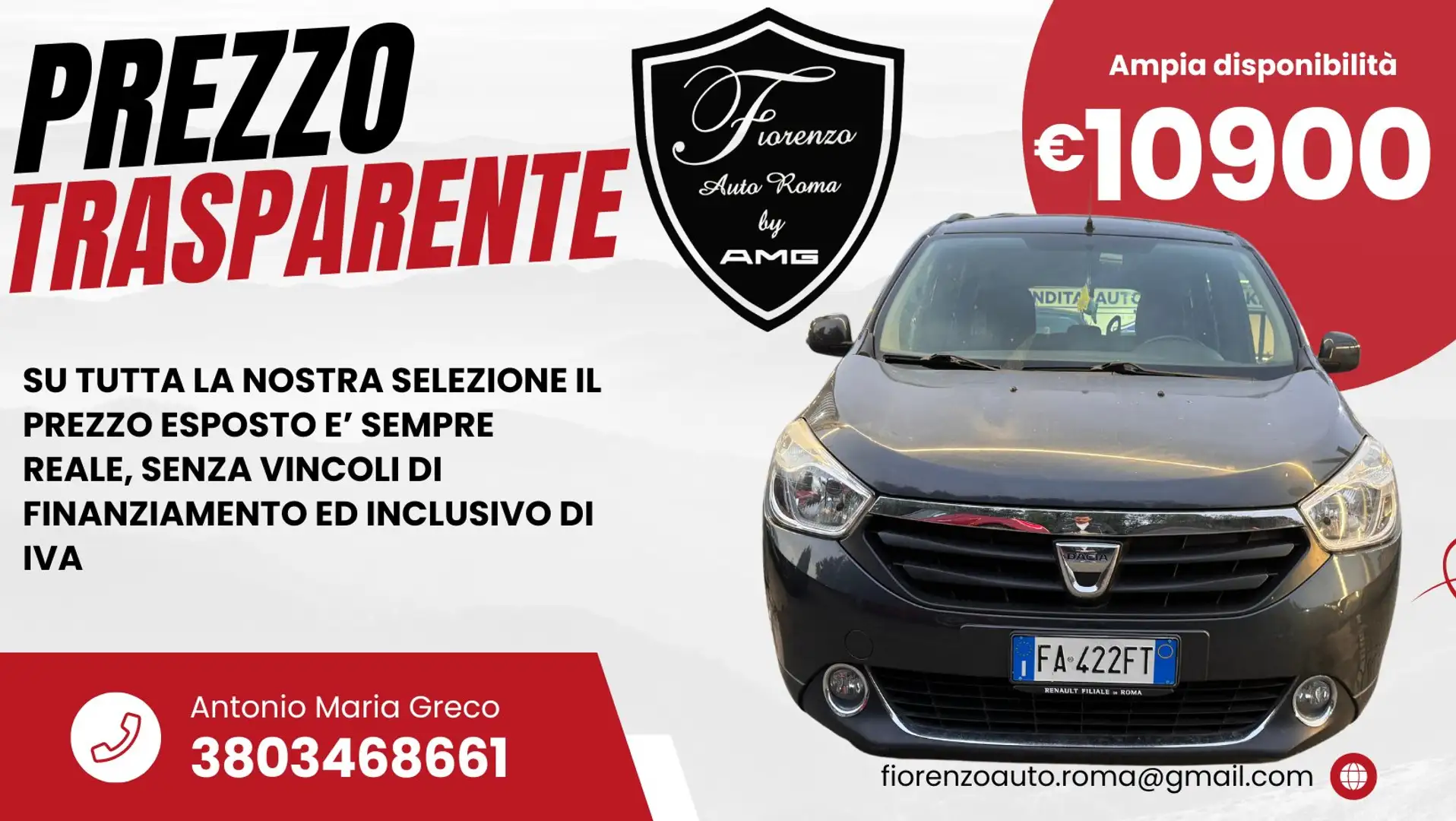 Dacia Lodgy 1.6 Prestige Gpl 85cv Posti**IN ARRIVO** Grigio - 1