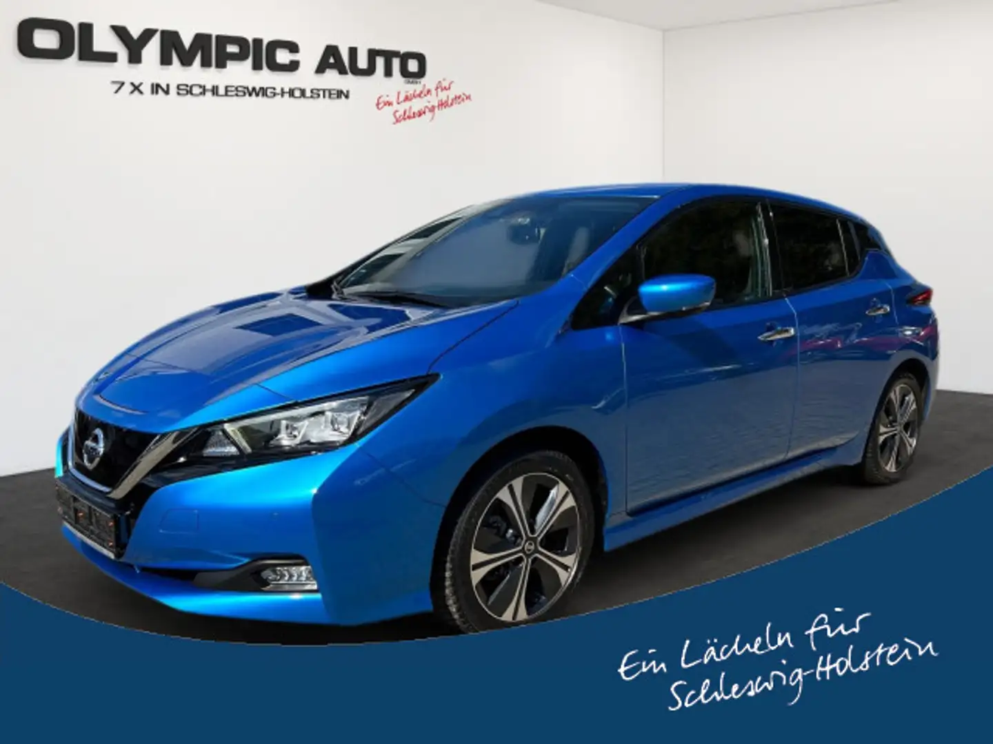 Nissan Leaf 40kWh N-Connecta WINTER 360°-CAM WÄRMEPUMPE Blau - 1