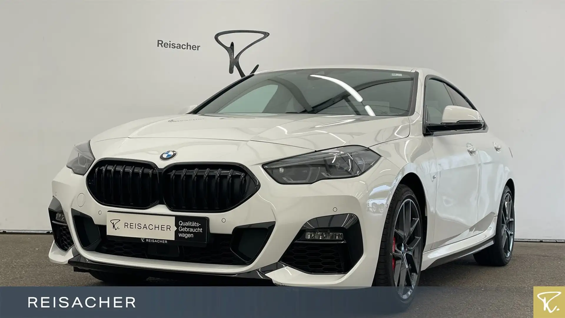 BMW 220 i A Gran Coupé M Sport AHK HUD LCPro PDC 18" Blanc - 1