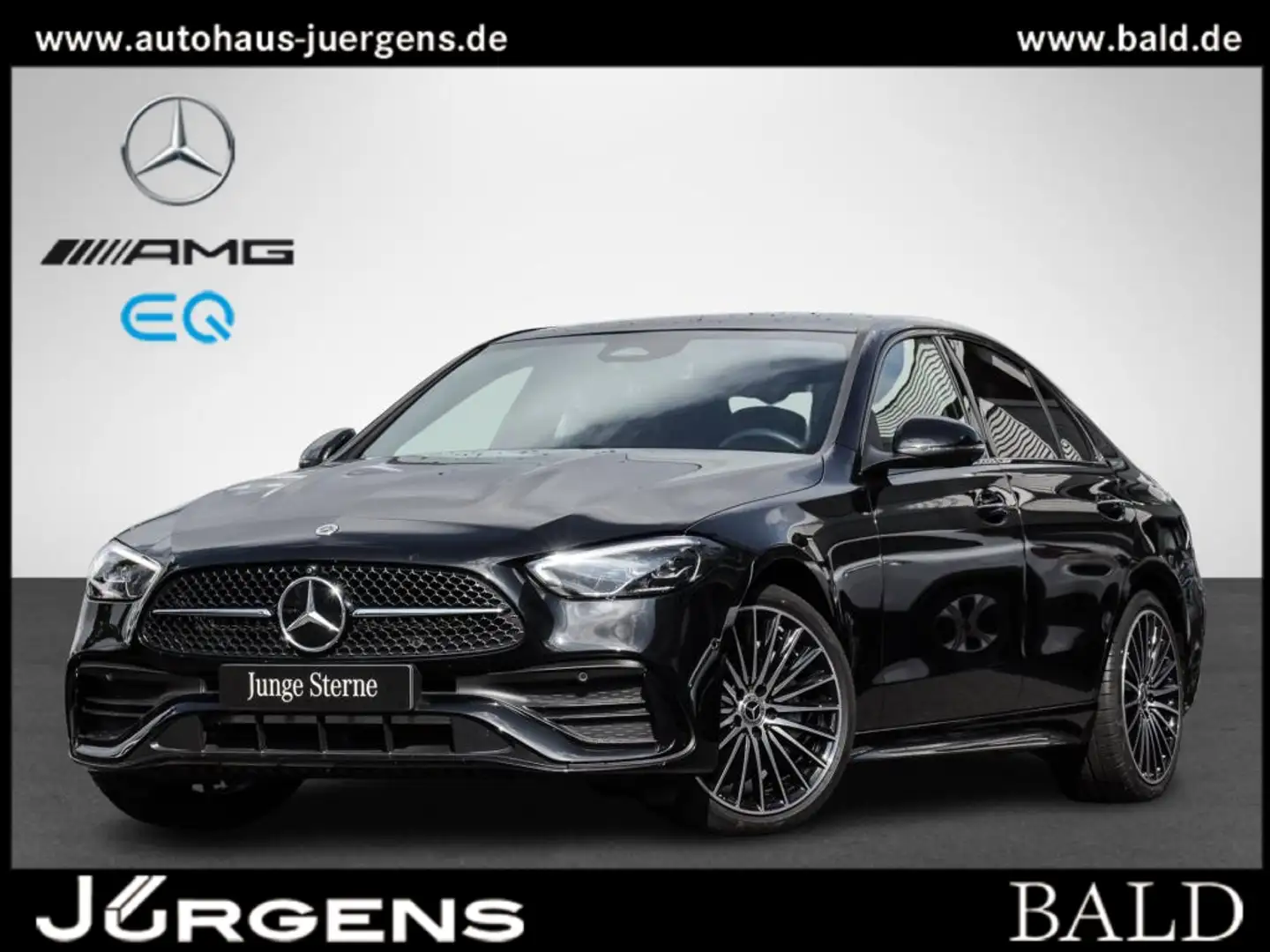 Mercedes-Benz C 200 d AMG-Sport/Pano/360/Night/Winter/Memo/19" Schwarz - 2