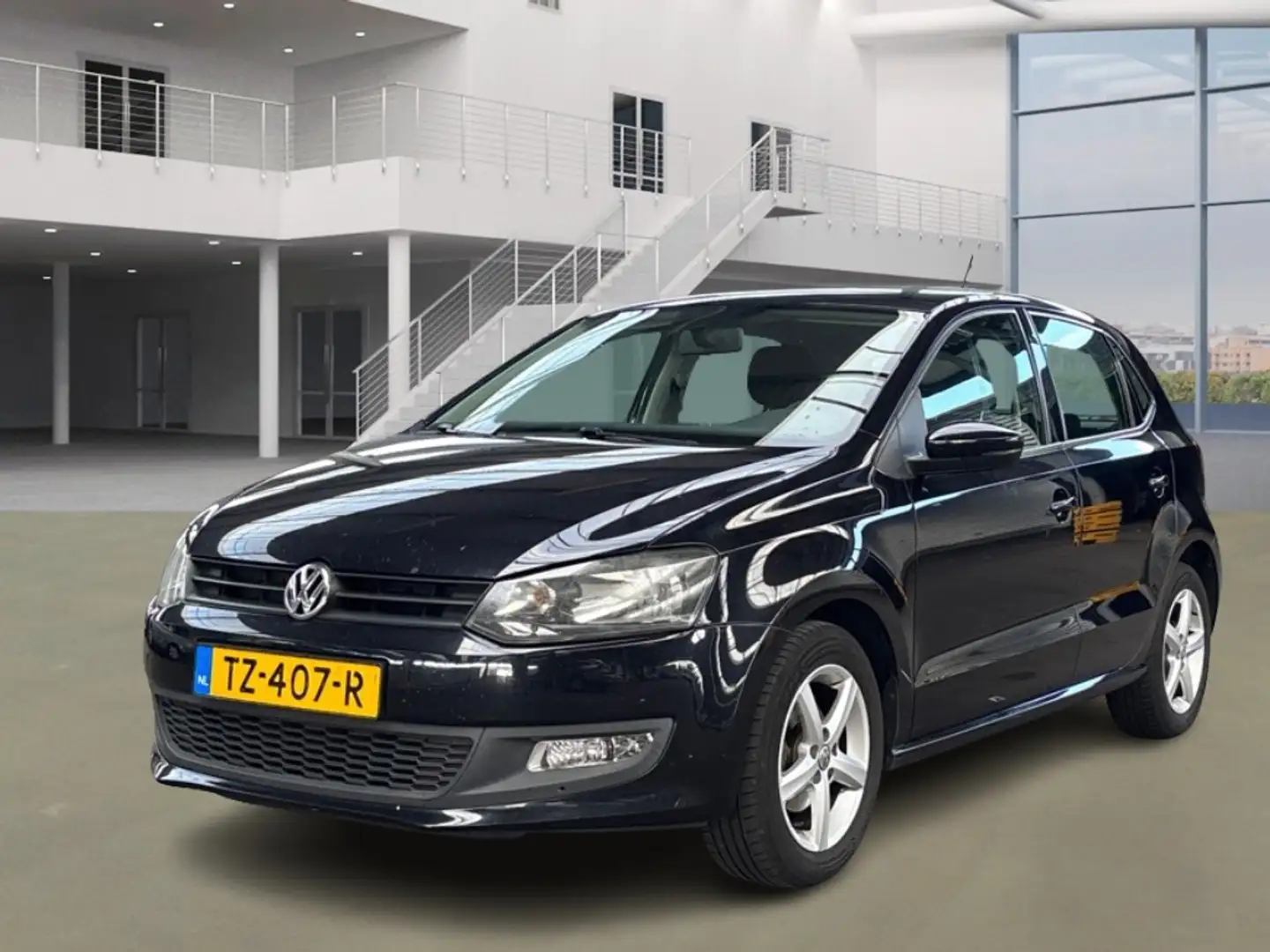 Volkswagen Polo 1.4-16V Highline/ONDERHOUDEN Noir - 1