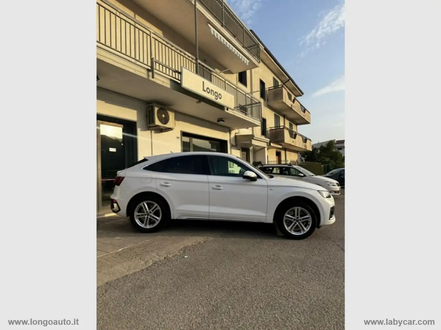 Audi Q5 Sportback TDI quattro mhev S tronic S line Blanc - 2