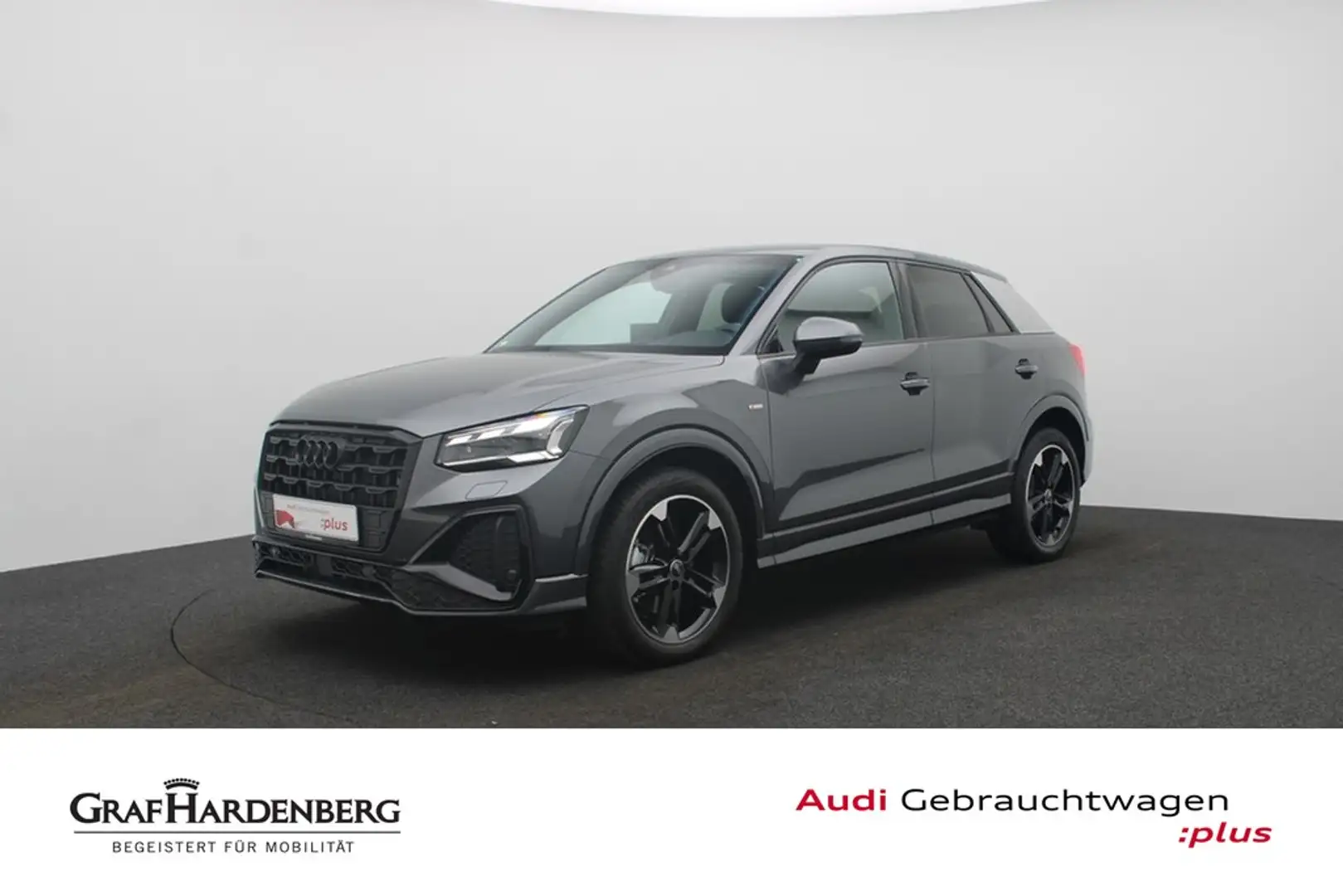 Audi Q2 35 TDI S line Matrix Navi ACC Gris - 1