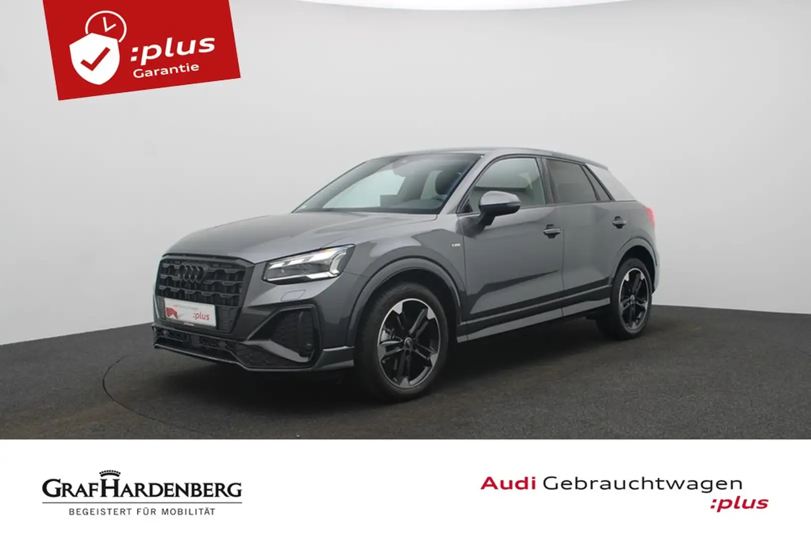 Audi Q2 35 TDI S line Matrix Navi ACC Gris - 1