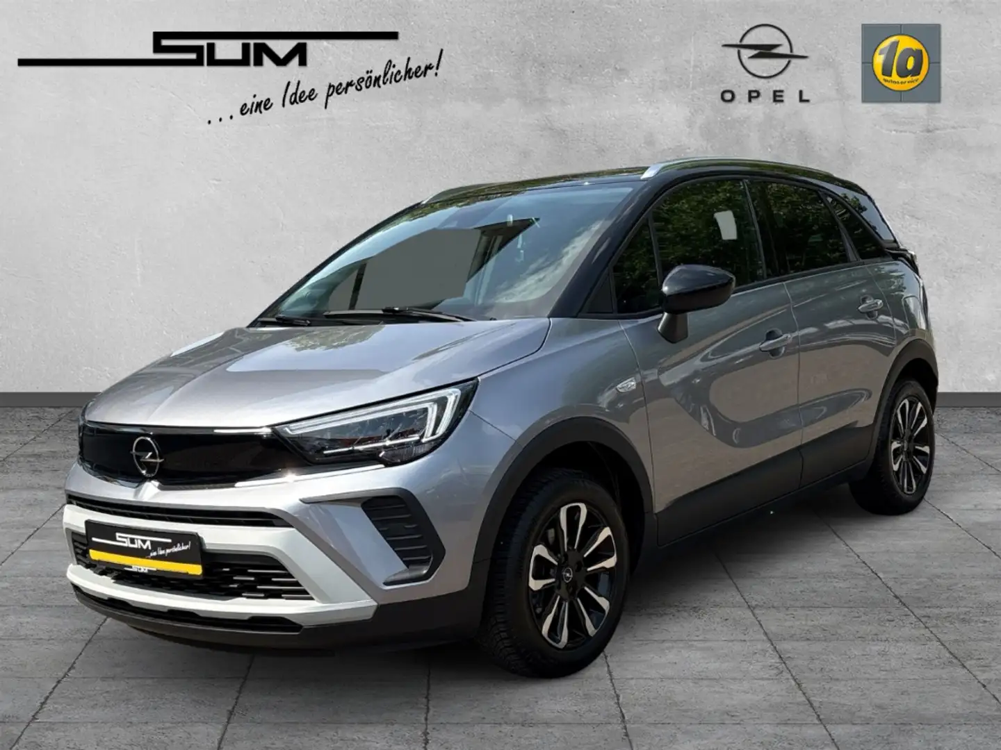 Opel Crossland Elegance Turbo Elegance Panorama Navi LED Apple Gris - 1
