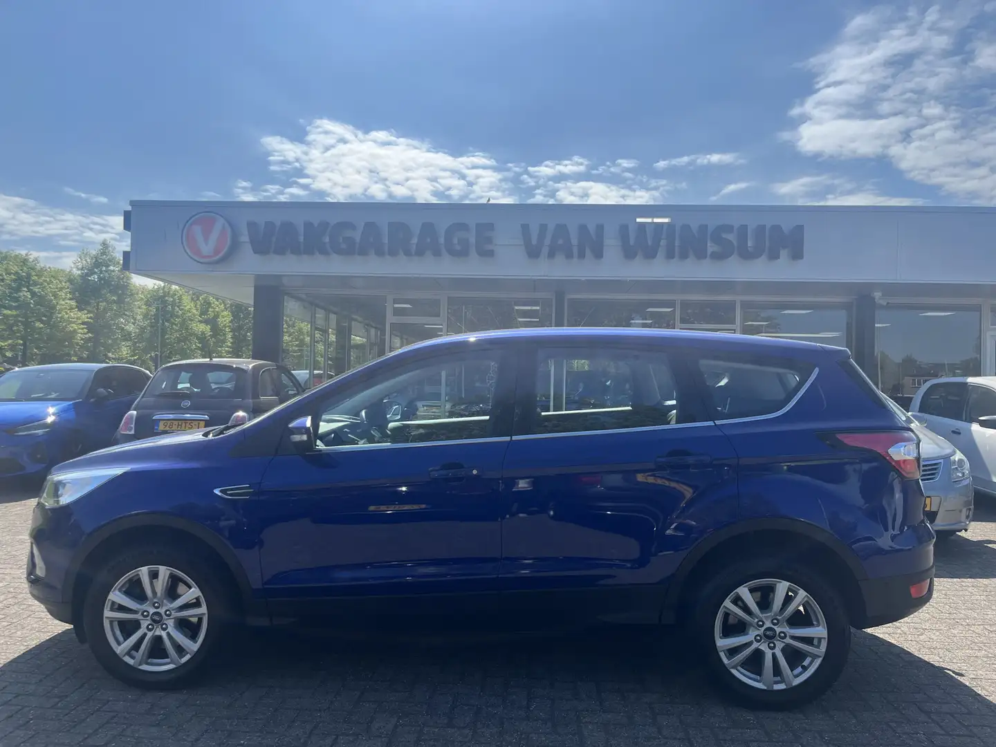 Ford Kuga 1.5 TDCi Titanium Navi Cruise Lmv parkeerass. Trek Bleu - 2
