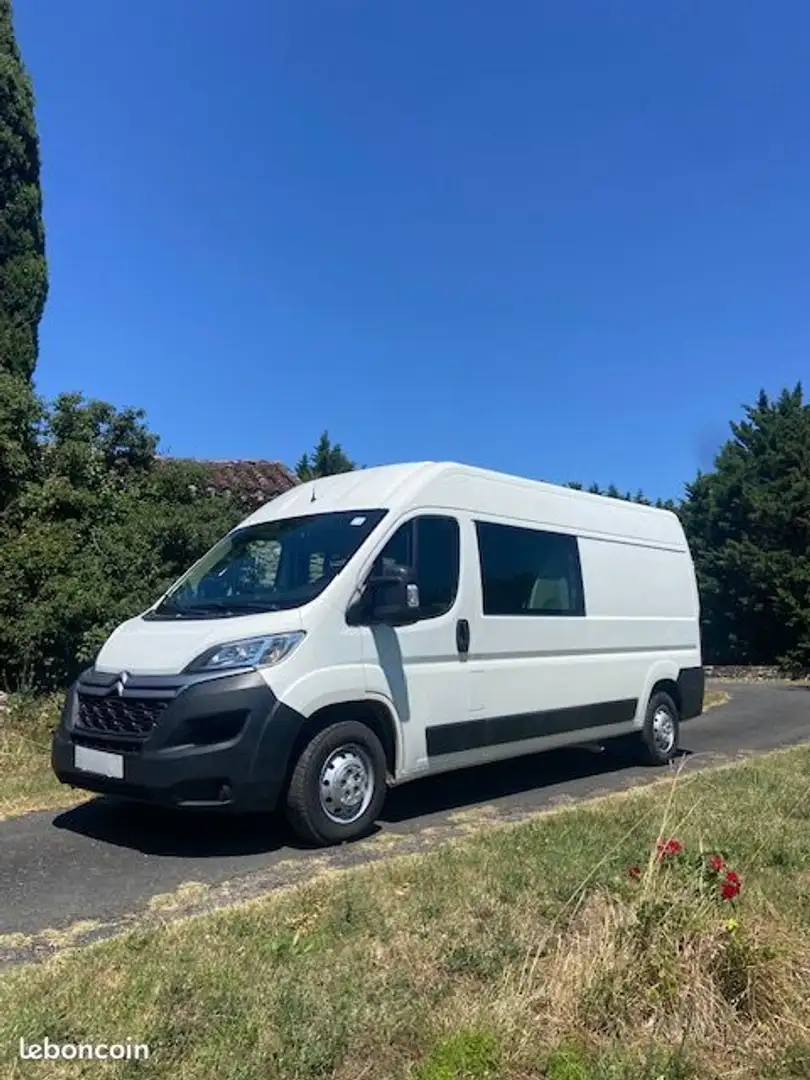 Citroen Jumper [URL masquée pour votre sécurité] l3h2 bhdi 130 Blanc - 1