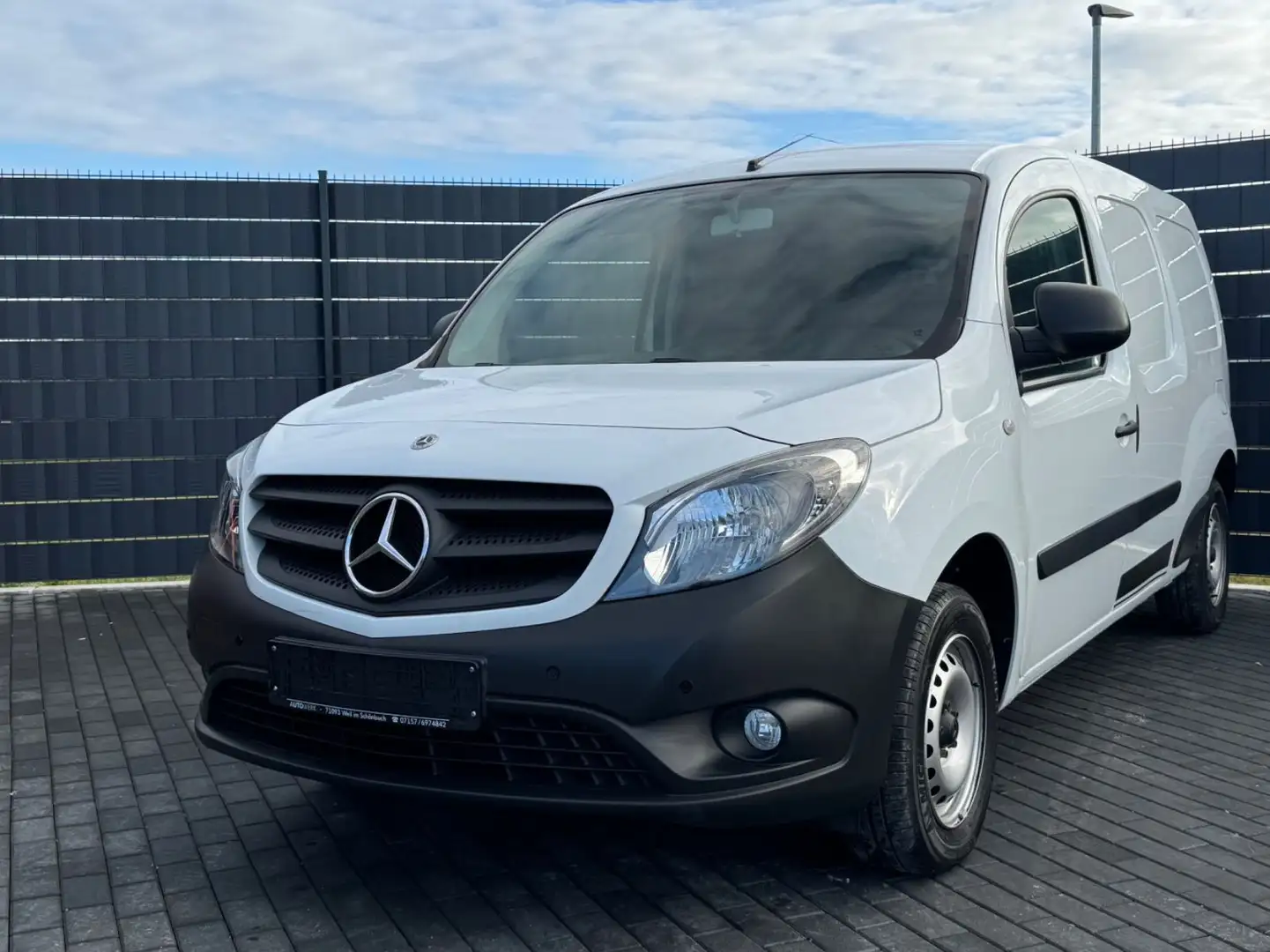 Mercedes-Benz Citan Kasten 109 CDI extralang*KLIMA*TEMP*PDC* Weiß - 1
