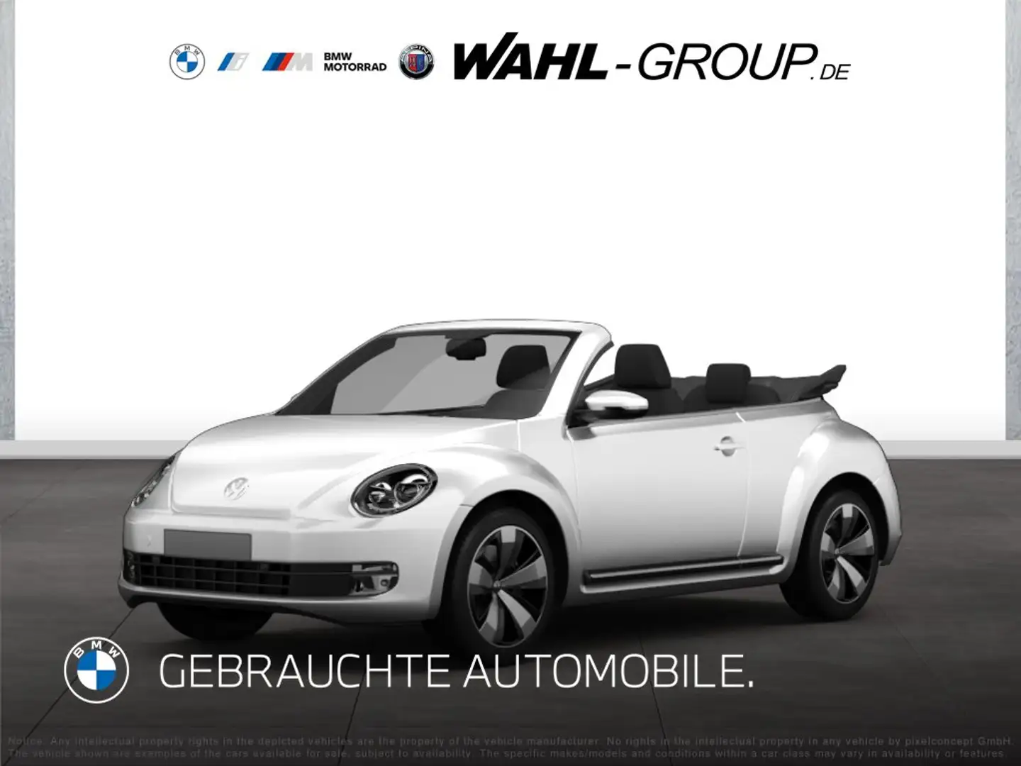 Volkswagen Beetle Cabriolet Design PDC Navi Blanco - 1