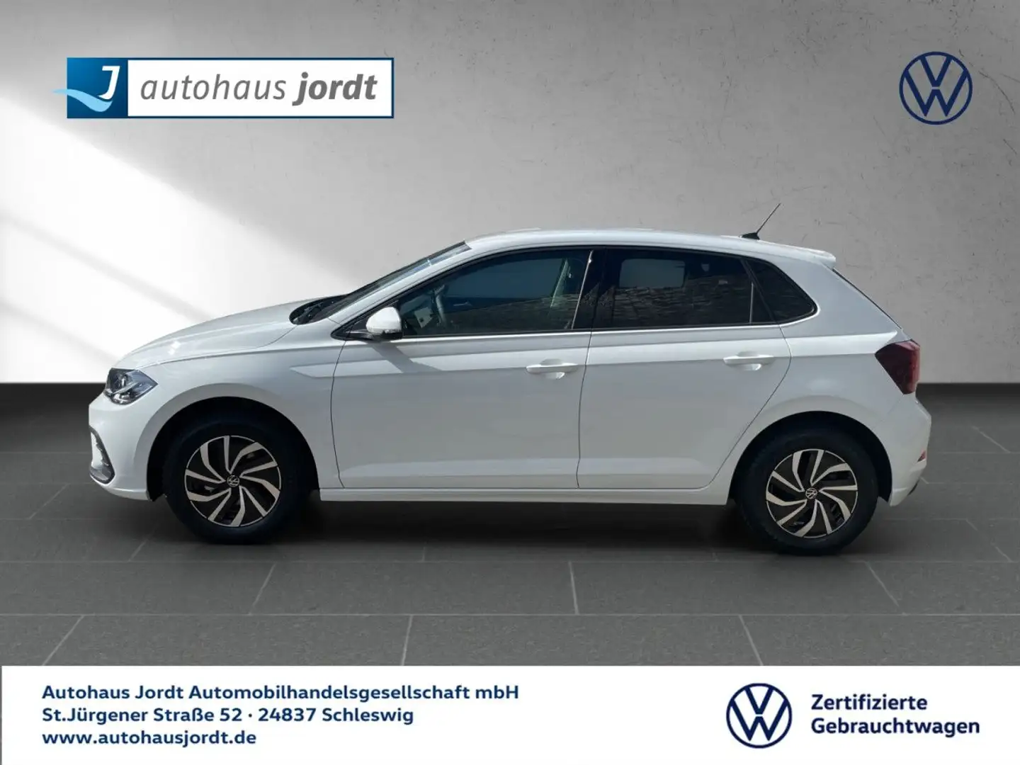 Volkswagen Polo 1.0 Life 5-Gang App GJR GRA Klima LED MFL VZE Weiß - 2