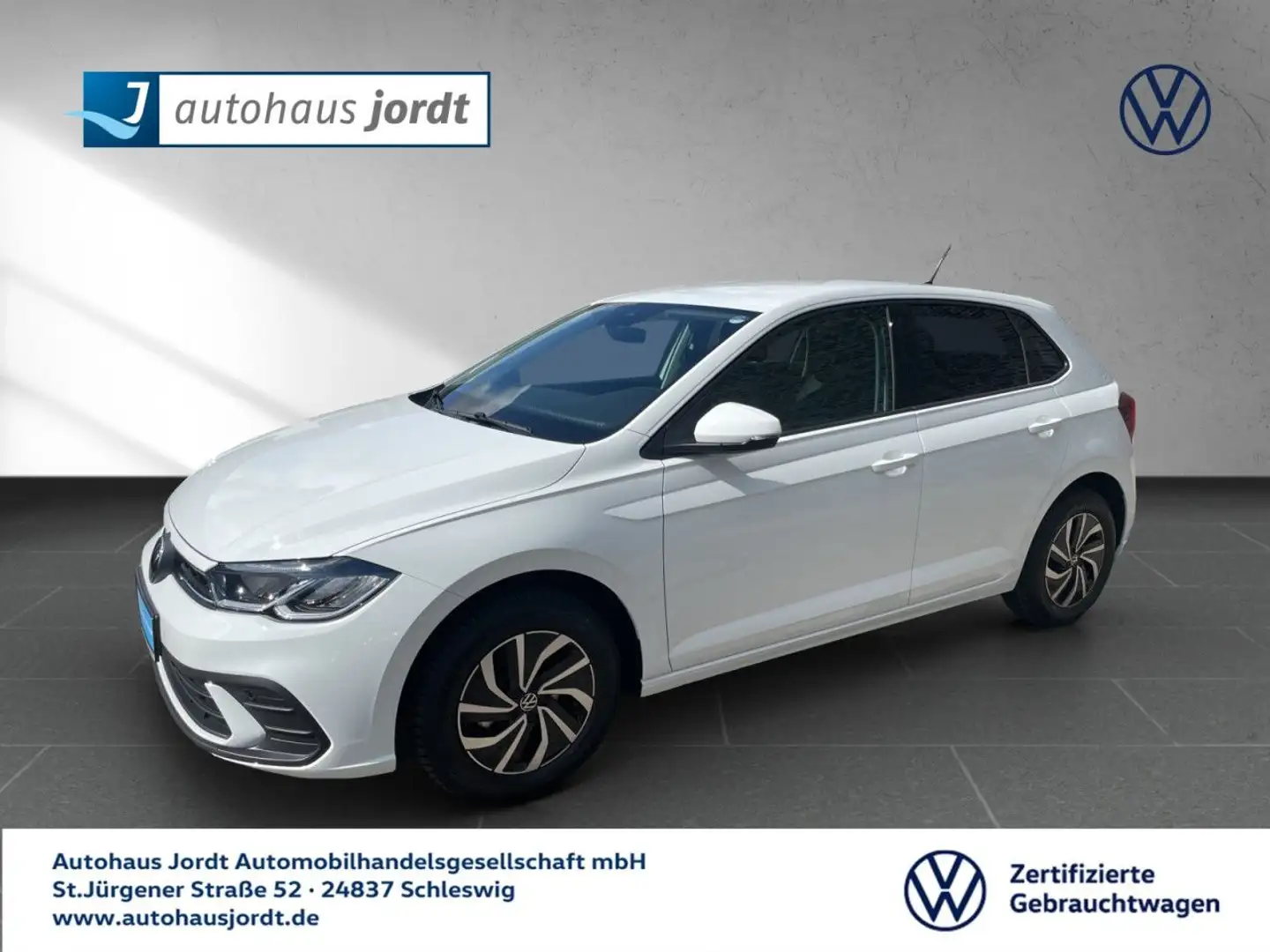 Volkswagen Polo 1.0 Life 5-Gang App GJR GRA Klima LED MFL VZE Weiß - 1