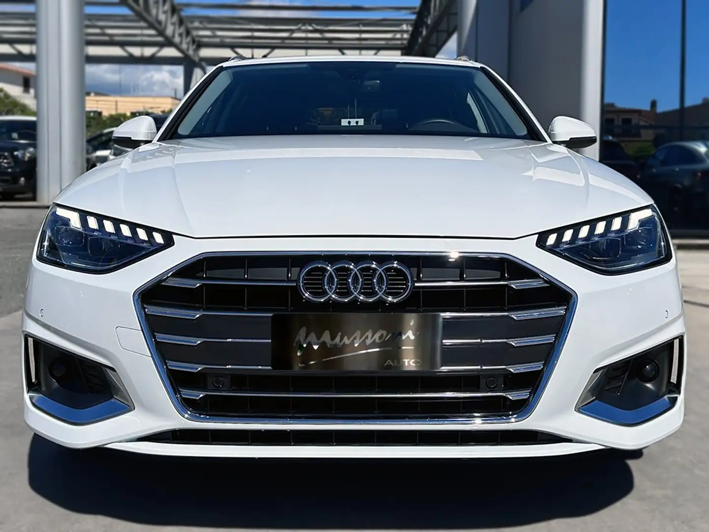 Audi A4 Avant 35 2.0 tdi mhev BusinessAdvanced s-tronic Bianco - 2