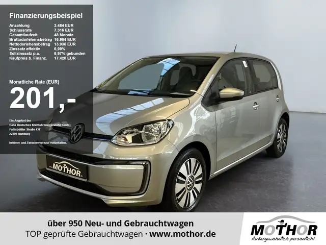 2021 Volkswagen E-Up! in Silver for sale