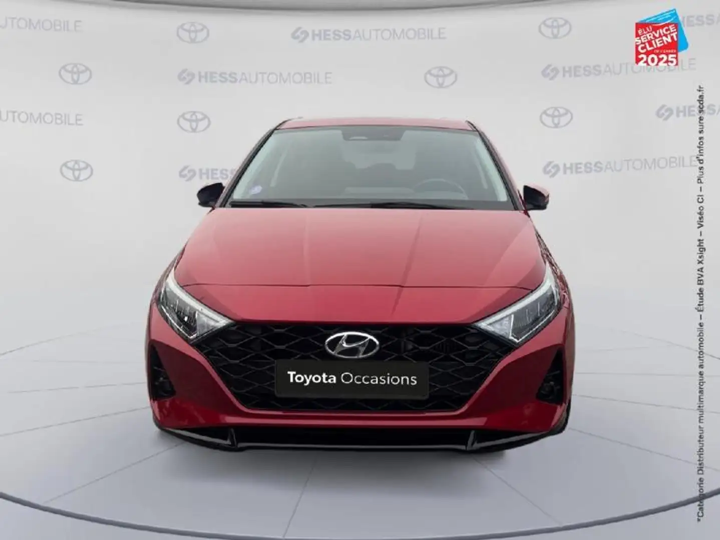 Hyundai i20 1.0 T-GDi 100ch Hybrid Creative DCT-7 Rouge - 2