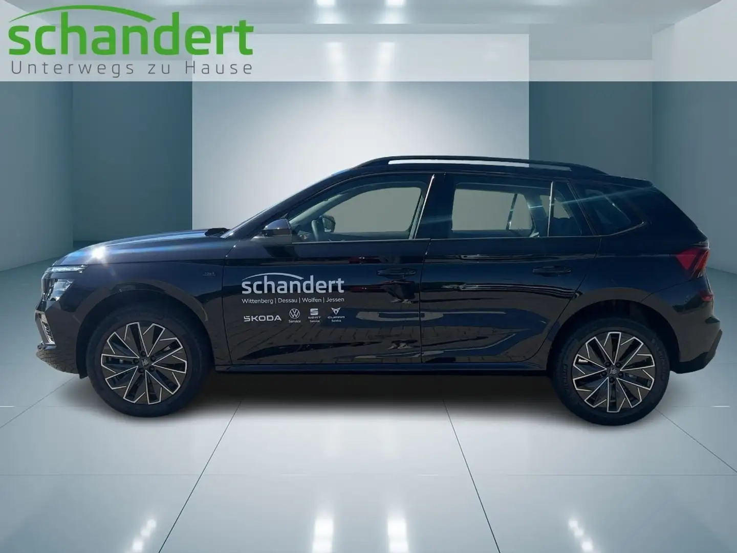 Skoda Kamiq 1.0 TSI Tour DSG Matrix Navi Klimaautomatik Schwarz - 2