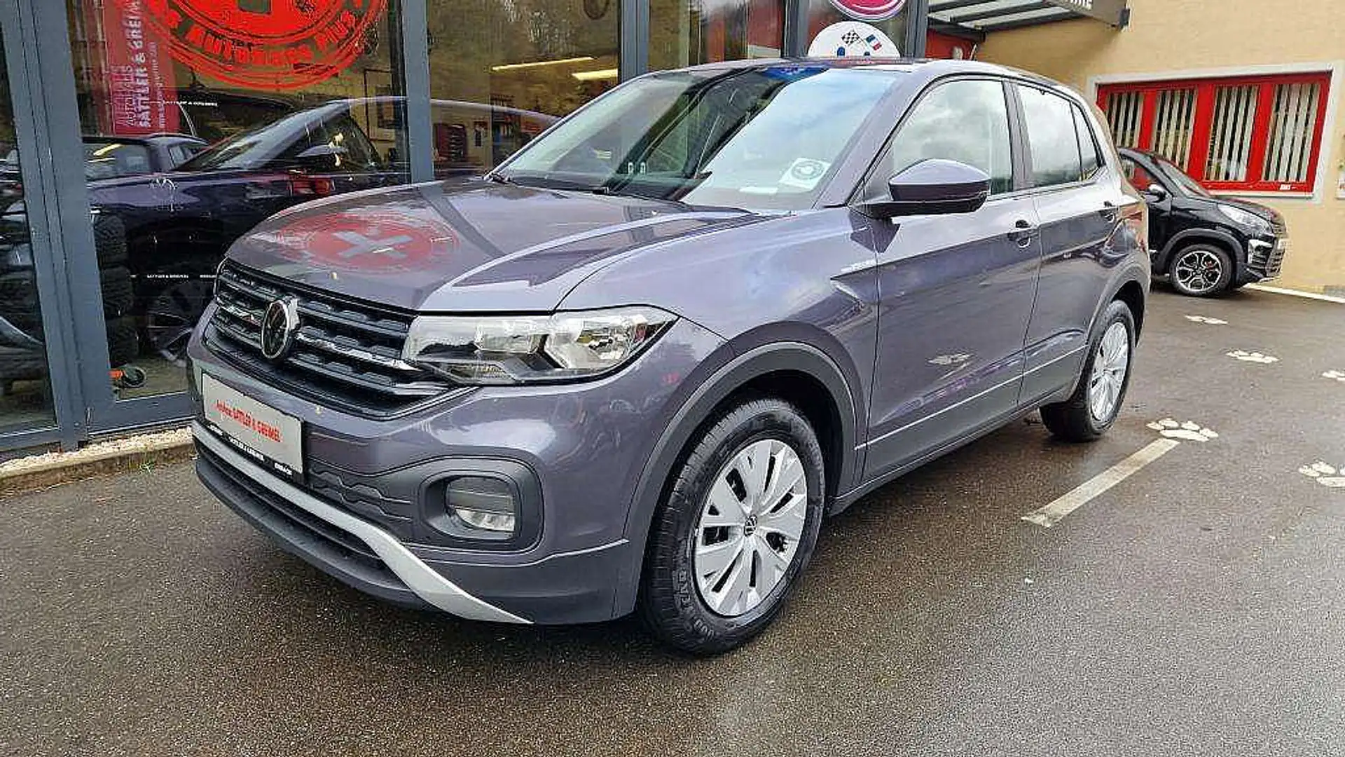 Volkswagen T-Cross 1,0 TSI Grijs - 1