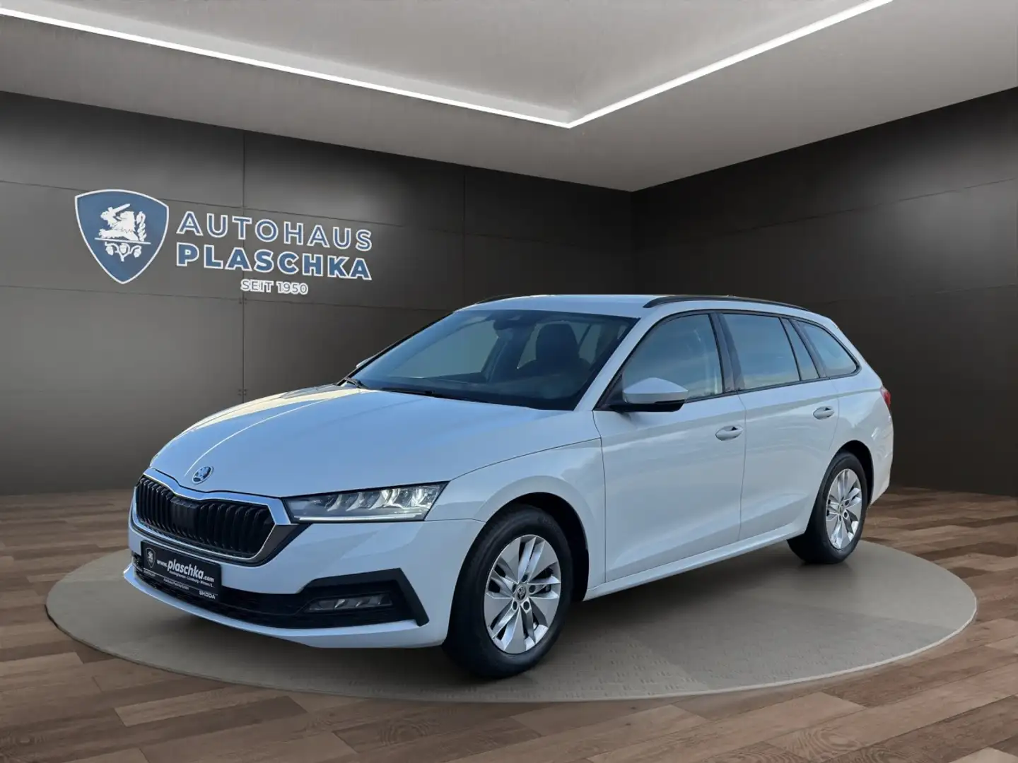 Skoda Octavia C. 2.0 TDI DSG 4x4 Ambition AHK+APP+NAVI Klima Weiß - 1