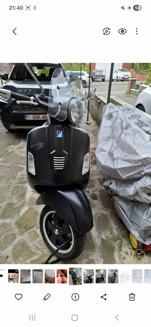 Vespa GTS Super 300 Fekete - 1