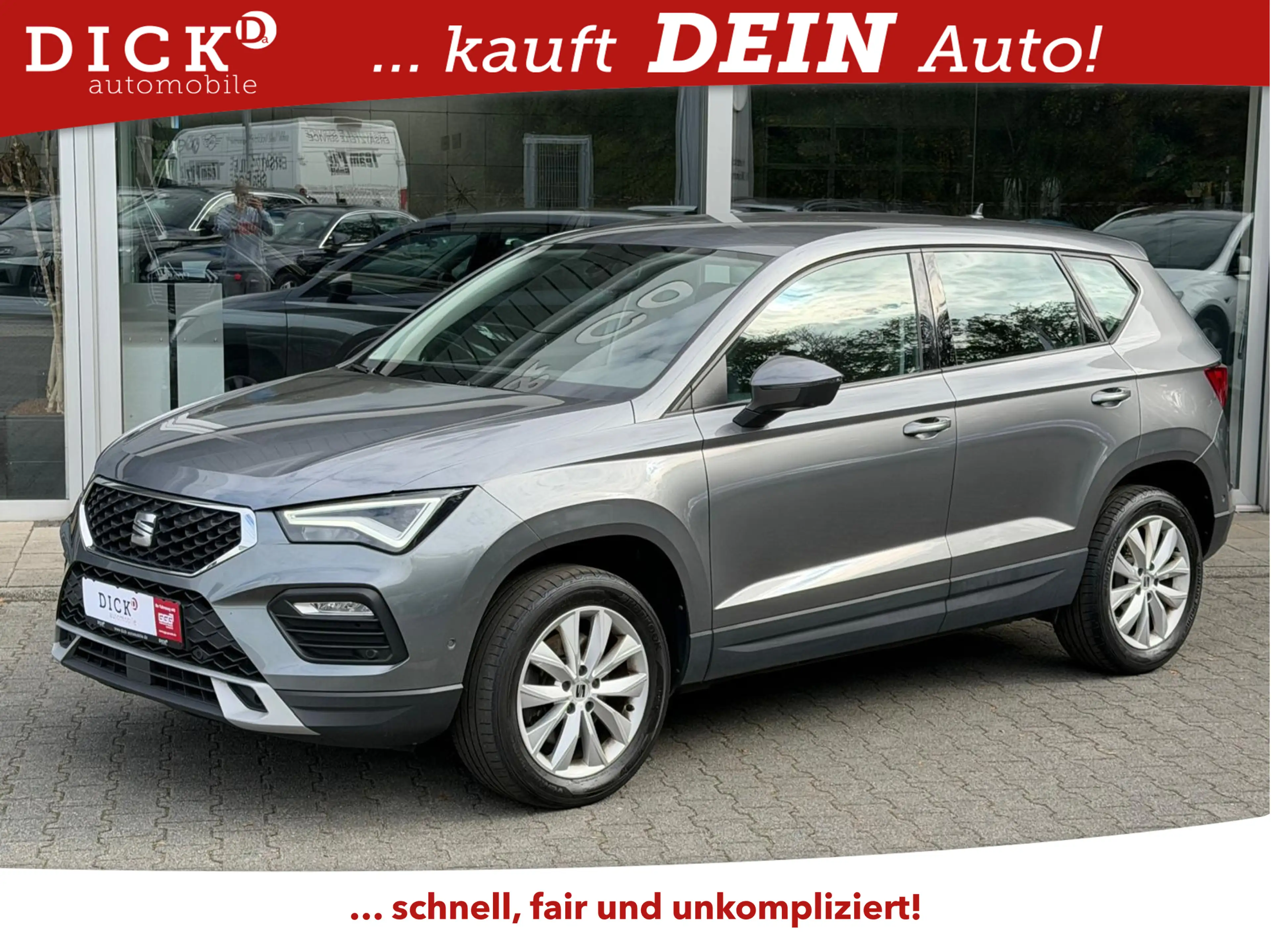 SEAT Ateca 2.0 TDI Style >VIRTU+LED+SHZ+NAVI+TEMP+SHZ