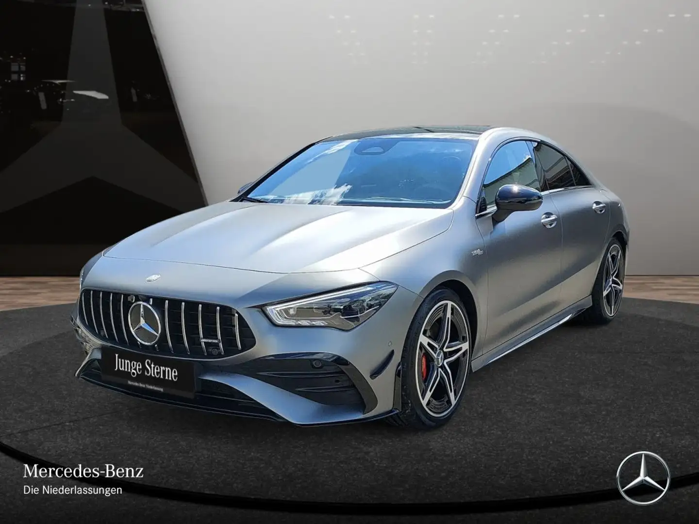 Mercedes-Benz CLA 35 AMG CLA 35 4M AMG+PANO+KAMERA+TOTW+KEYLESS+8G Grau - 2