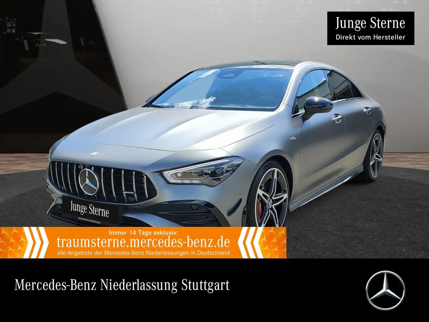 Mercedes-Benz CLA 35 AMG CLA 35 4M AMG+PANO+KAMERA+TOTW+KEYLESS+8G Grau - 1