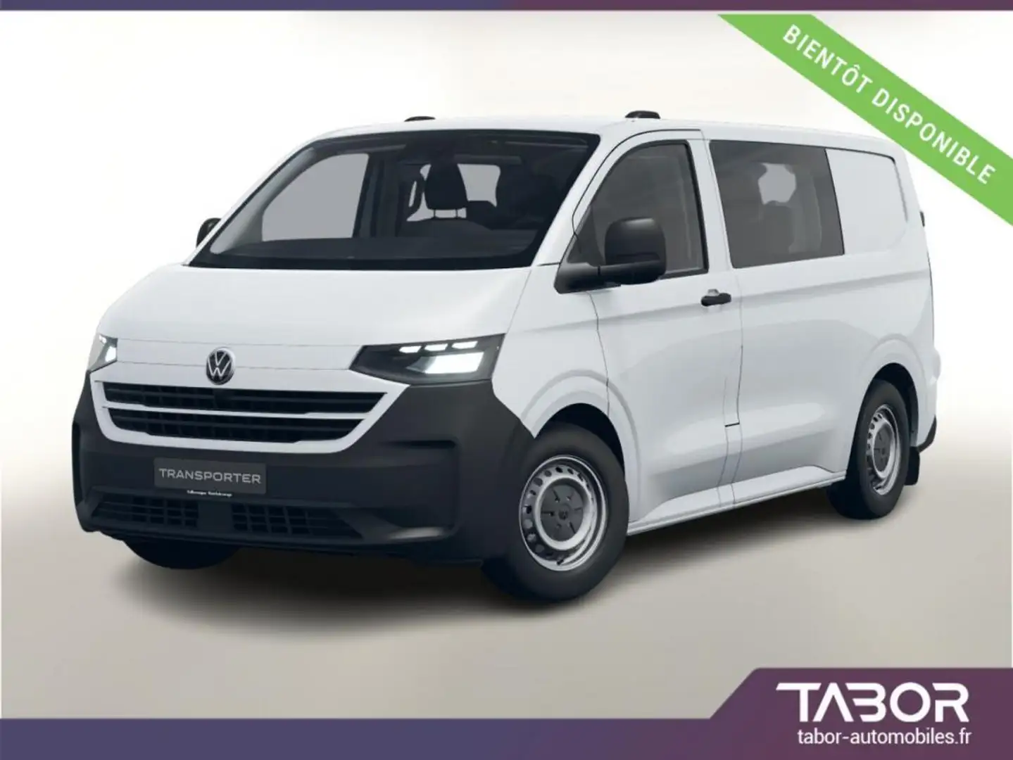Volkswagen Transporter T7 Plus TDI 110 LED 6pl Blanc - 1