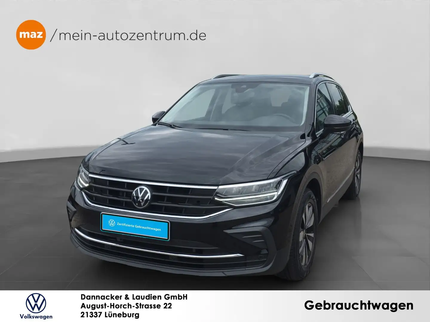 Volkswagen Tiguan 1.5 TSI Move Alu LED AHK Digit.Cockpit Sitz Schwarz - 1