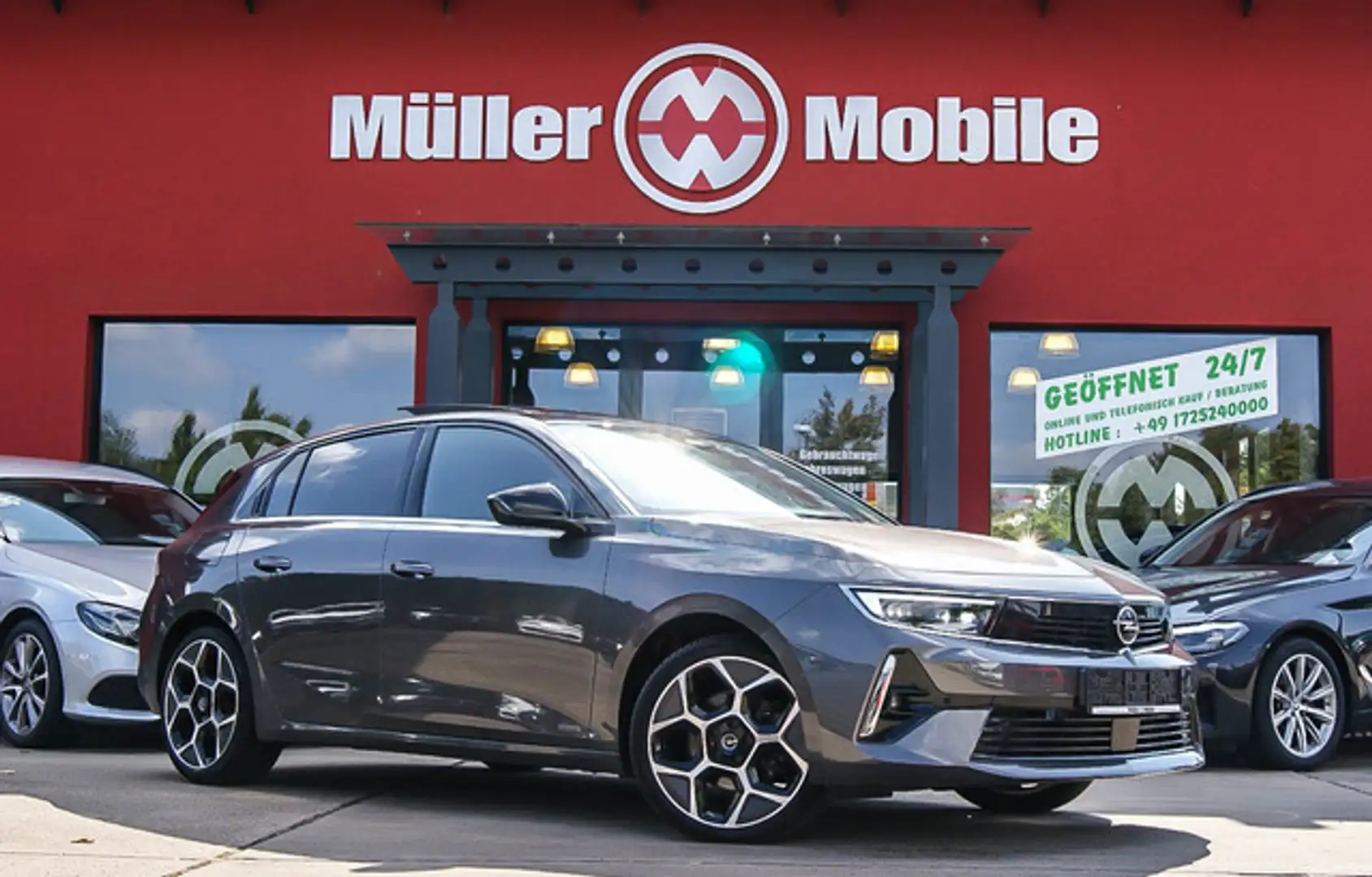 Opel Astra L 1.5 Diesel ULTIMATE Aut HEADUP ANHZV LED Grigio - 1