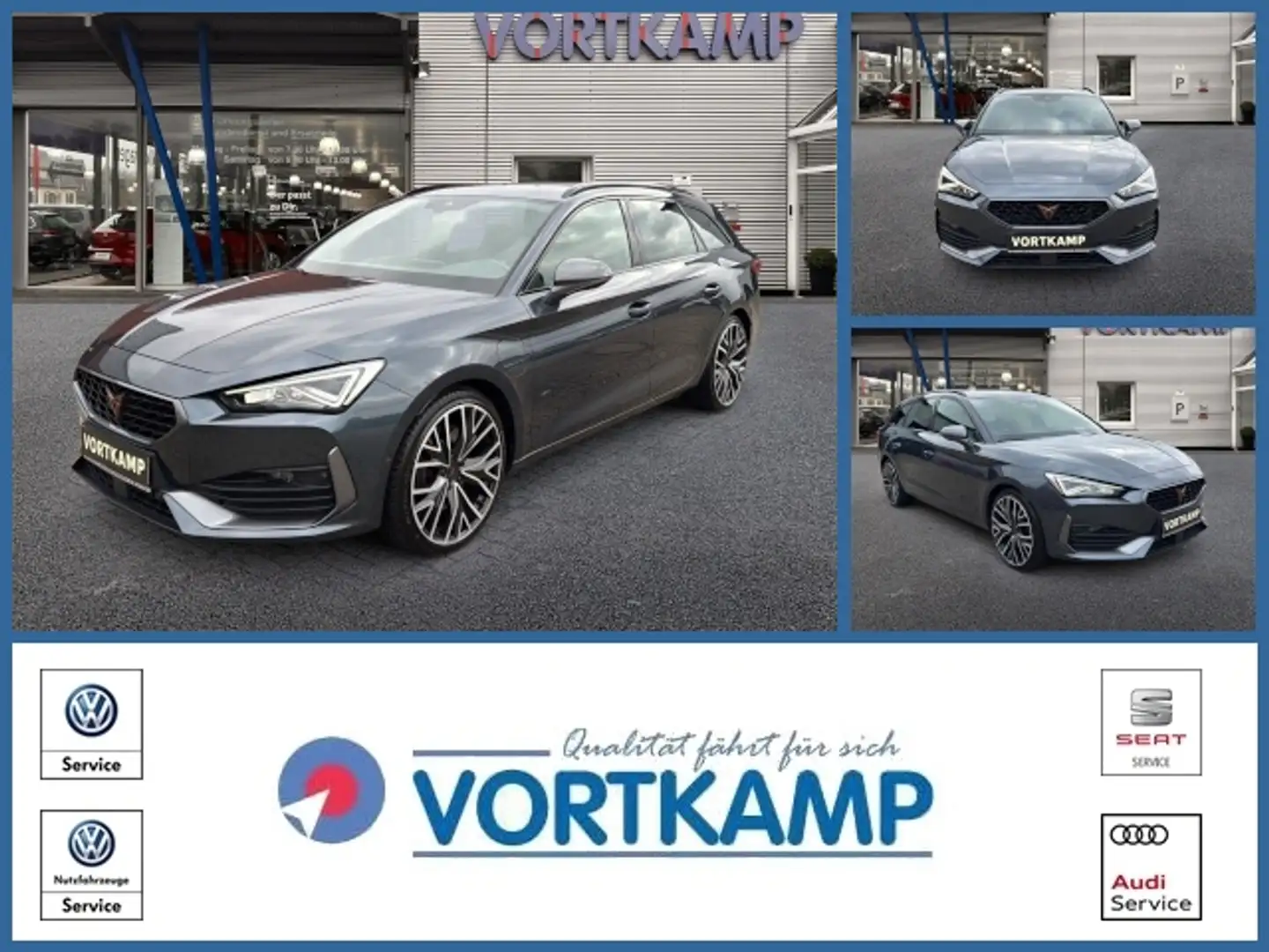 CUPRA Leon SP VZ e-Hybrid AHK/Kamera/FullLink Grau - 1
