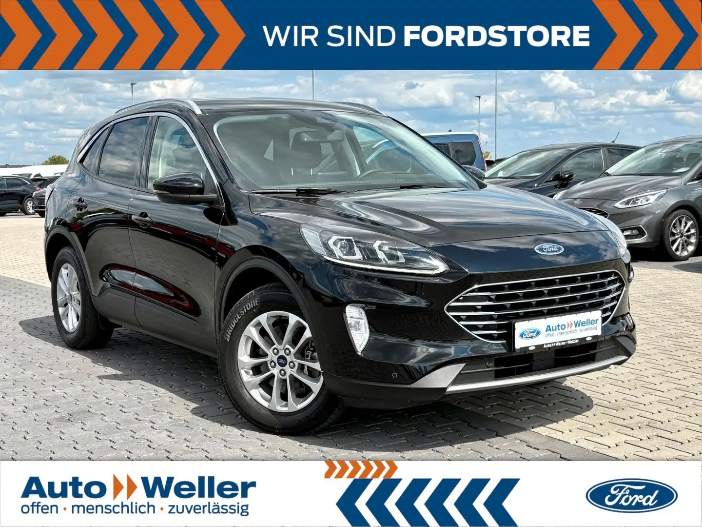 Ford Kuga Plug-In Hybrid Titanium X B&O 1.Hand ! Schwarz - 1