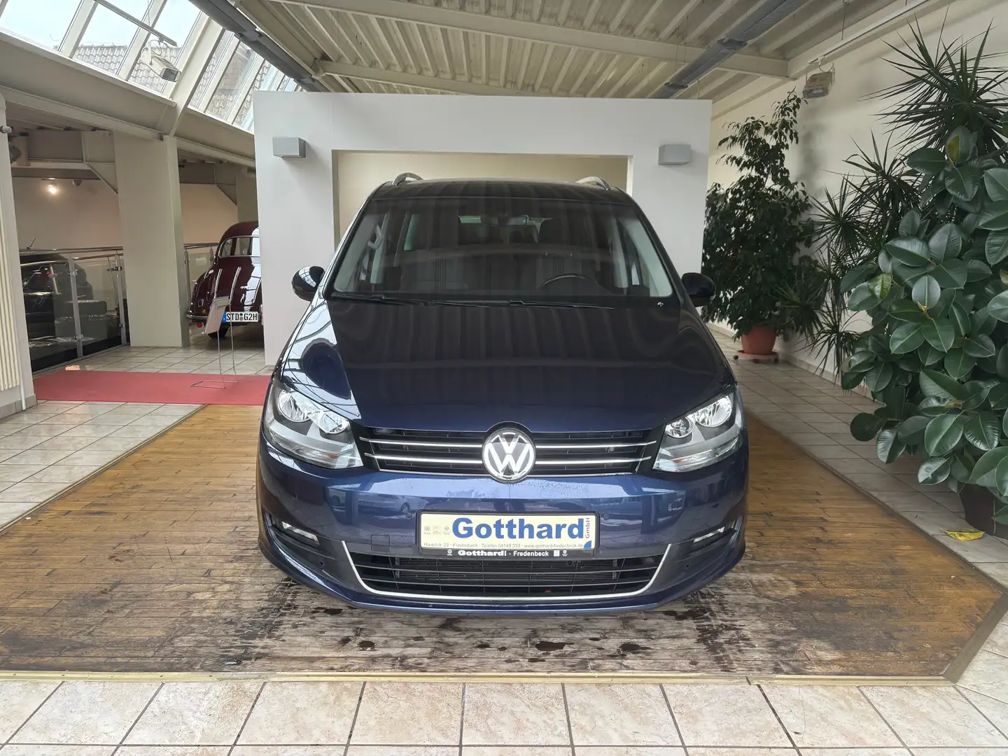 Volkswagen Sharan Sharan 2.0 TDI (BlueMotion Technology) Comfortline Bleu - 1