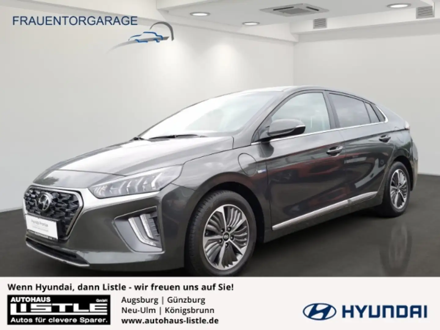 Hyundai IONIQ Style Plug-In Hybrid Navi Kamera LED ACC Soundsyst Grijs - 1