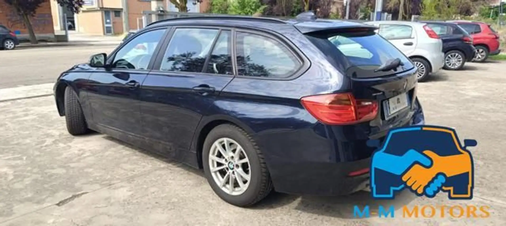 BMW 318 d Touring Business aut. "PROMO" Bleu - 2