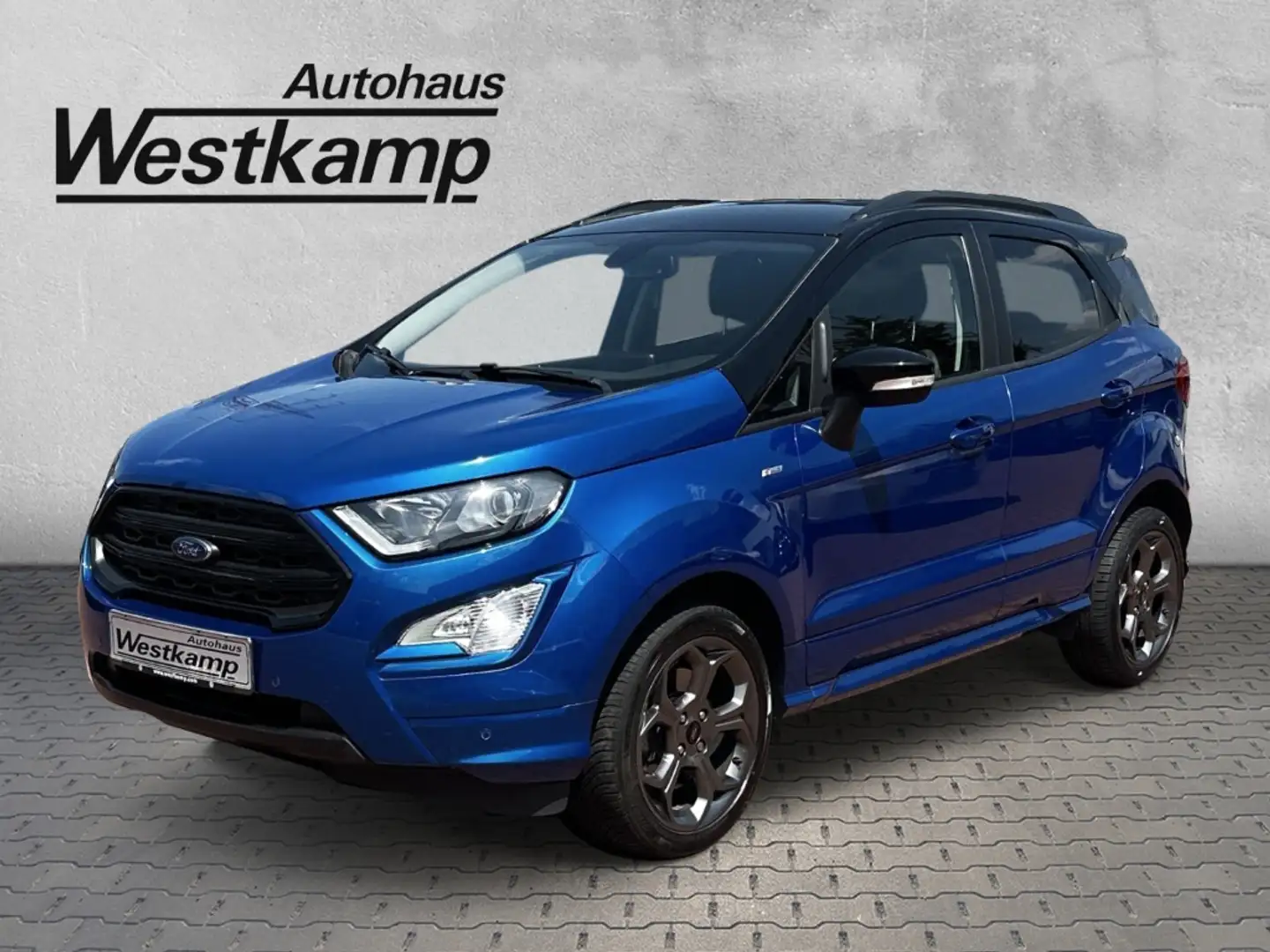 Ford EcoSport 1.0 EcoBoost ST-Line Navi Teilleder Azul - 1