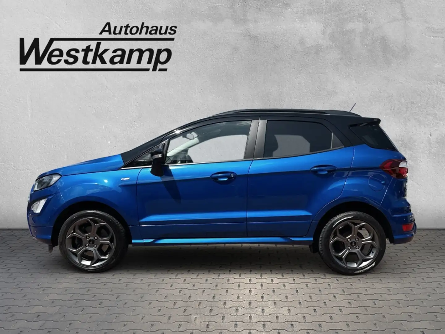 Ford EcoSport 1.0 EcoBoost ST-Line Navi Teilleder Azul - 2