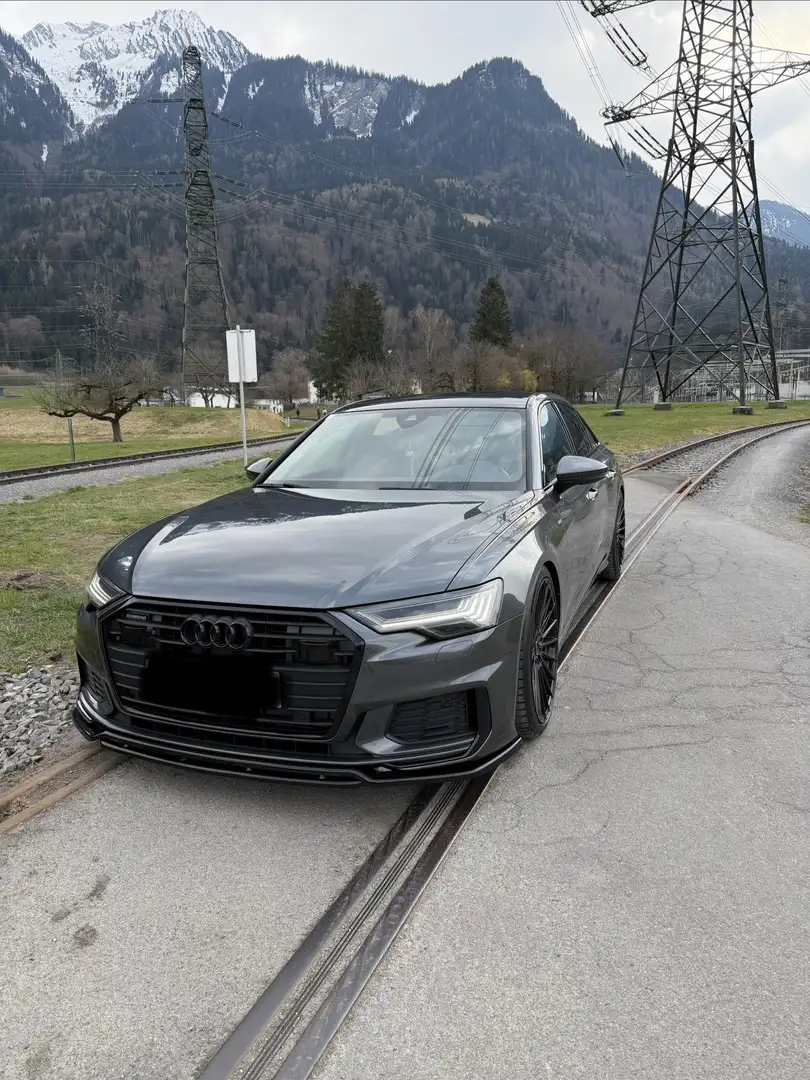 Audi A6 55 TFSI quattro S-tronic sport Grau - 1