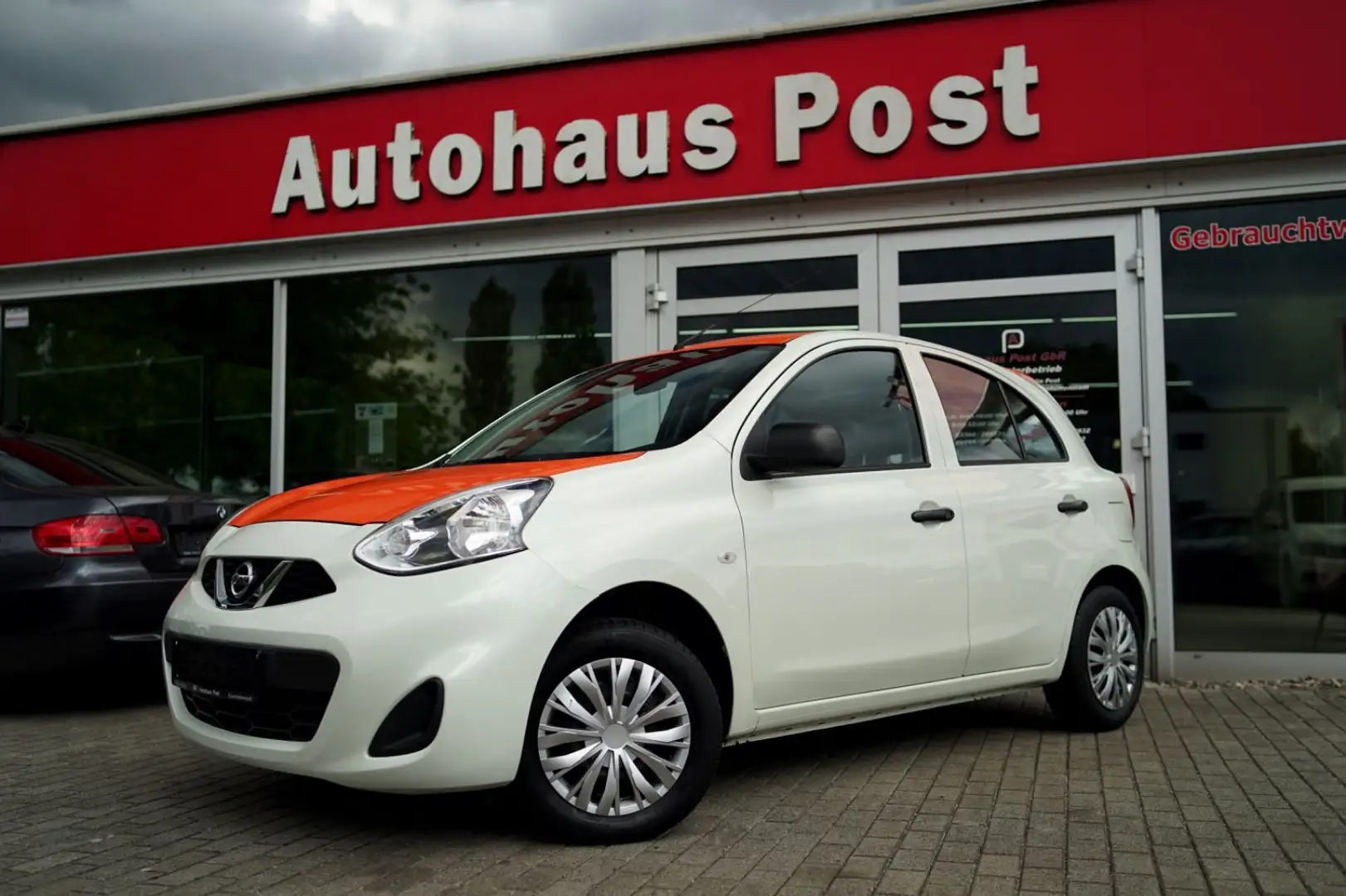 Nissan Micra Visia First Klima Bluetooth Allwettereifen Blanc - 1