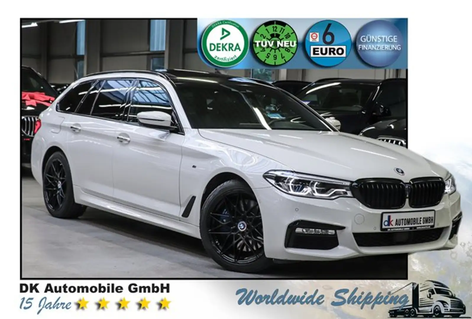 BMW 540 d xDrive Touring Sport-Aut.///M SPORT/KAMERA/ Weiß - 1