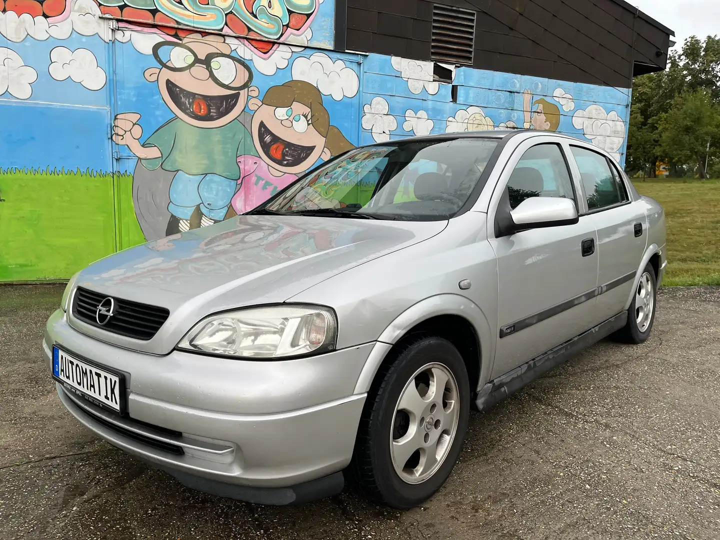 Opel Astra Silber - 1