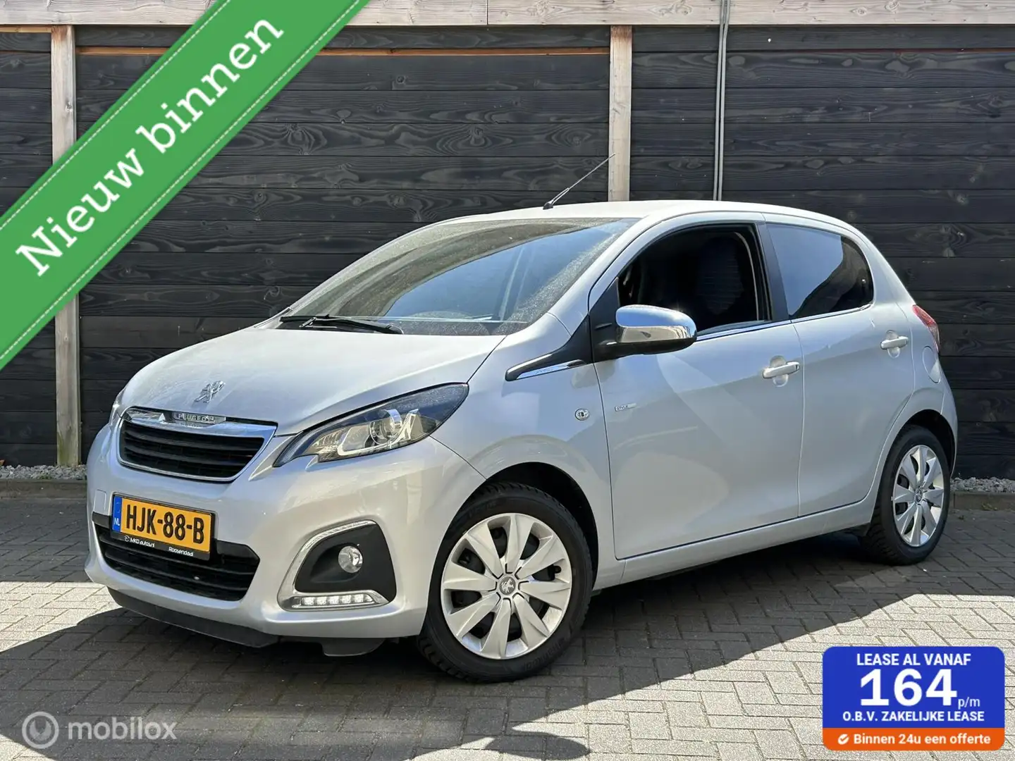 Peugeot 108 1.0 e-VTi Style Airco / LED / Privacy glass / 53.3 Gris - 1