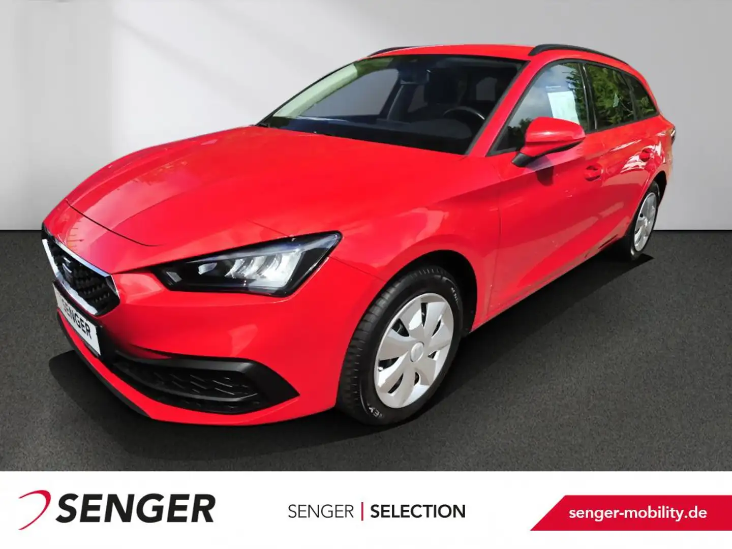 SEAT Leon Sportstourer 2.0 TDI Reference LED GRA Rouge - 1