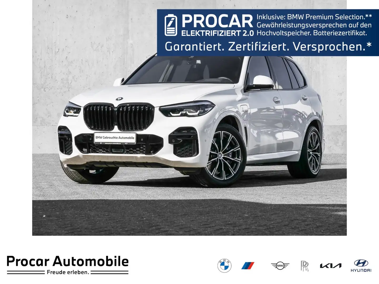 BMW X5 xDrive45e 20" M AHK DA PA DAB RFK Shadow Line Weiß - 1