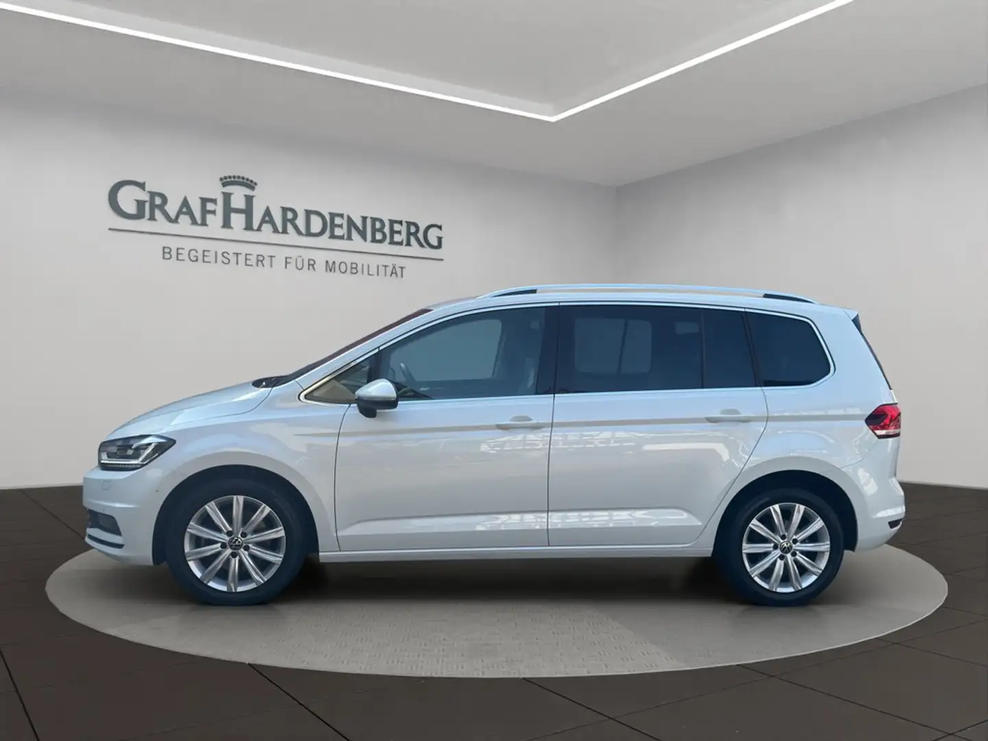 Volkswagen Touran Highline TDI DSG 7Sitze AHK Navi LED Weiß - 2