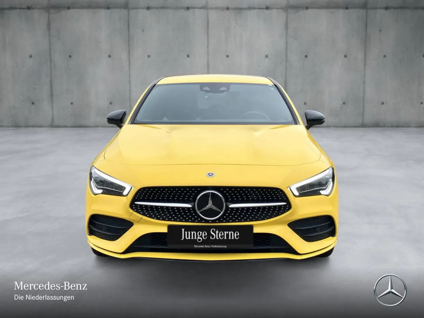 Mercedes-Benz CLA 250 e AMG+NIGHT+360°+MULTIBEAM+SITZKLIMA+8G Gelb - 2