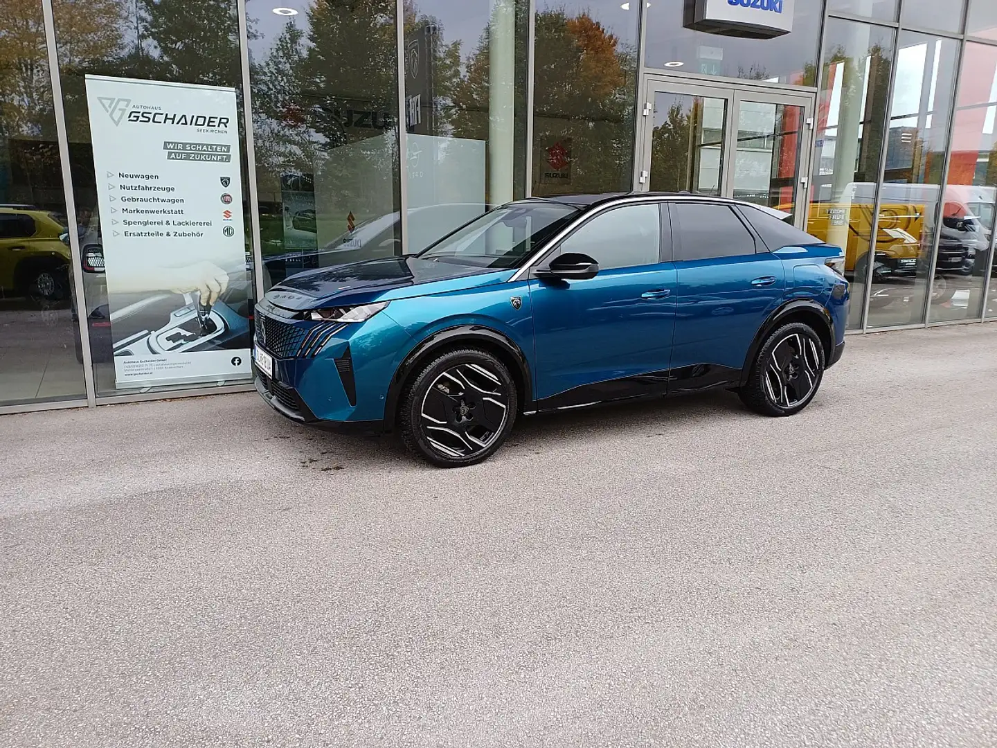 Peugeot 3008 Elektro 325 73kWh Launch Edition AWD Blau - 1