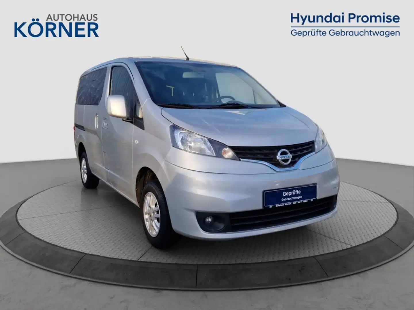 Nissan NV200 EVALIA 1.6 16V *AHK*KEYLESS*SITZHZG*NAVI*CAM* Grau - 1